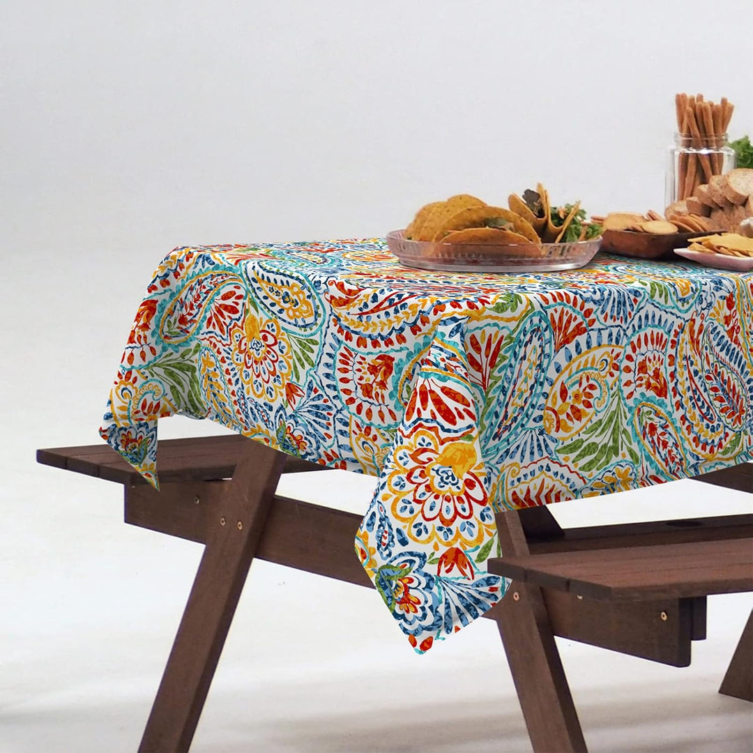Paisley Outdoor/Indoor Tablecloth