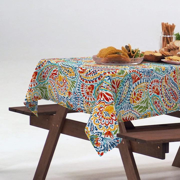 Paisley Outdoor/Indoor Tablecloth
