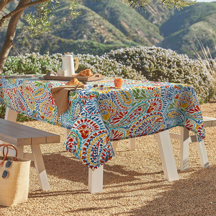 Paisley Outdoor/Indoor Tablecloth