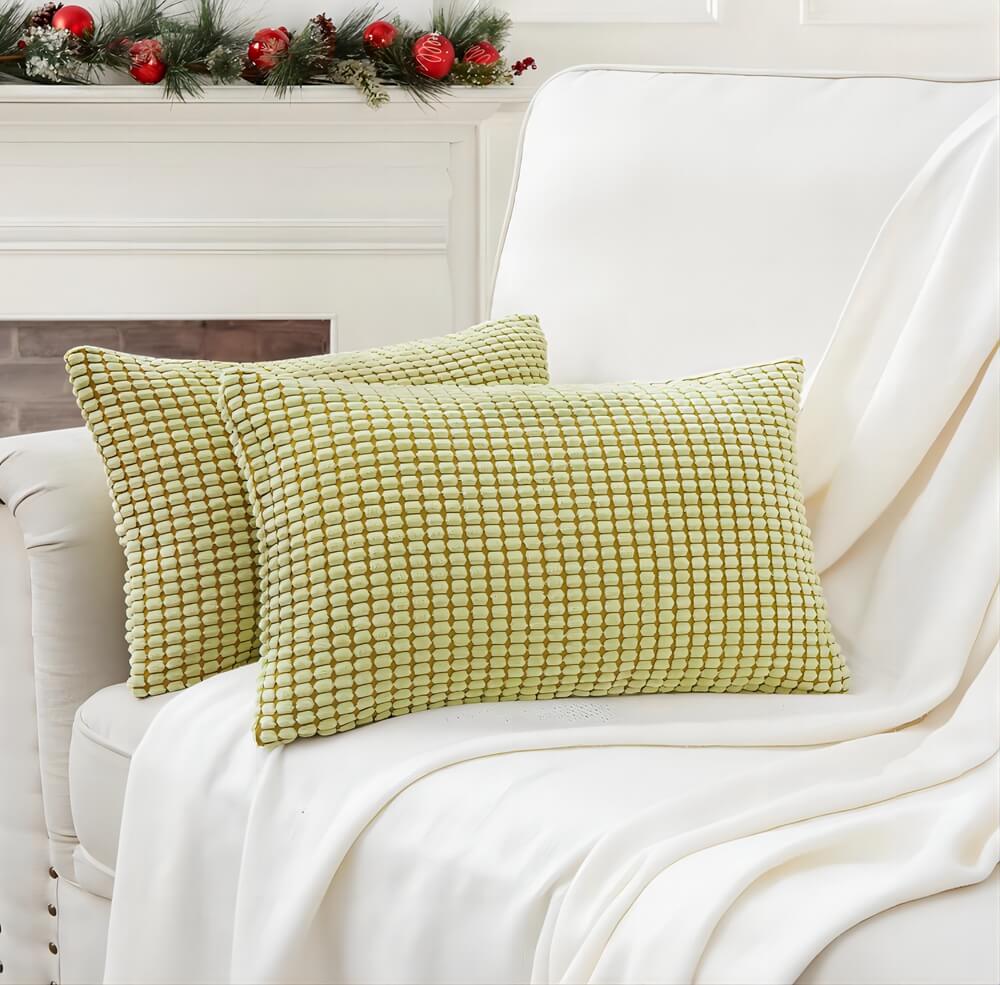 Corduroy Decorative Throw Pillow Covers