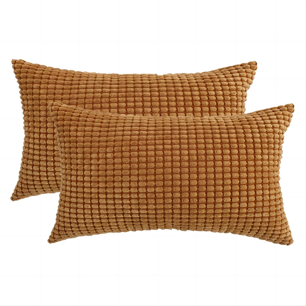 Corduroy Decorative Throw Pillow Covers