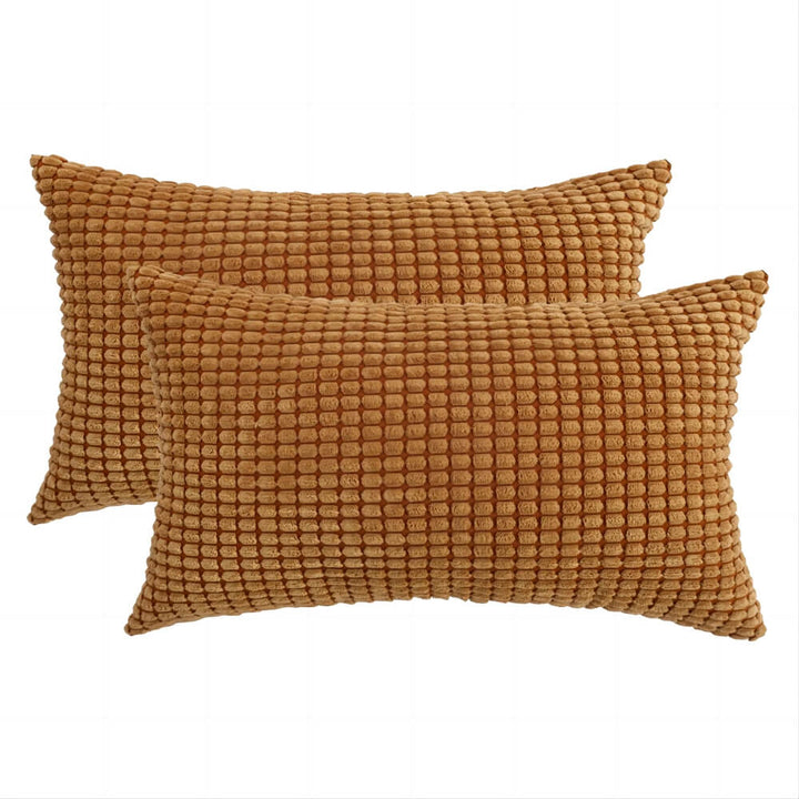 Corduroy Decorative Throw Pillow Covers