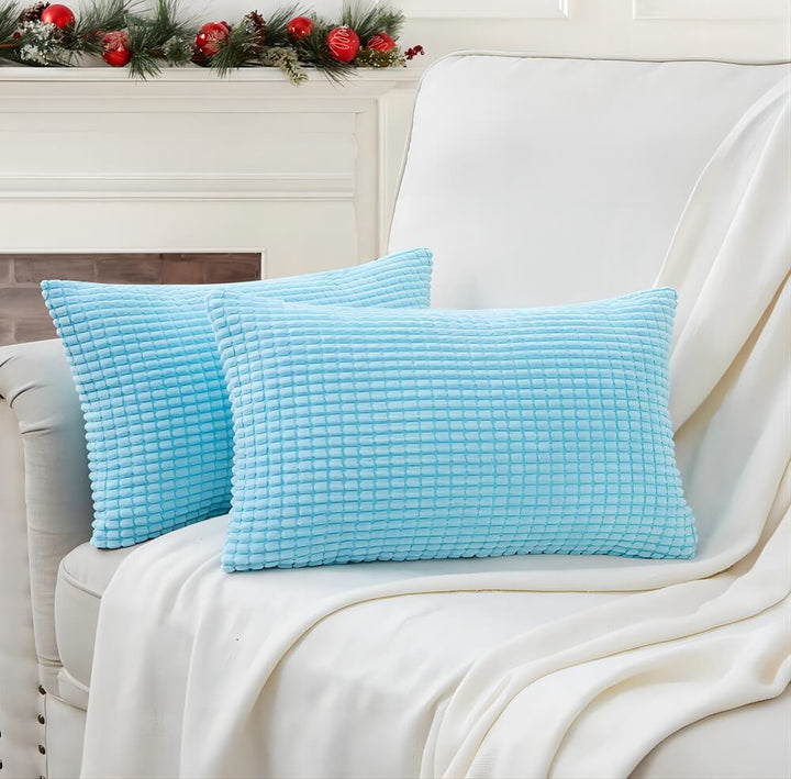 Corduroy Decorative Throw Pillow Covers