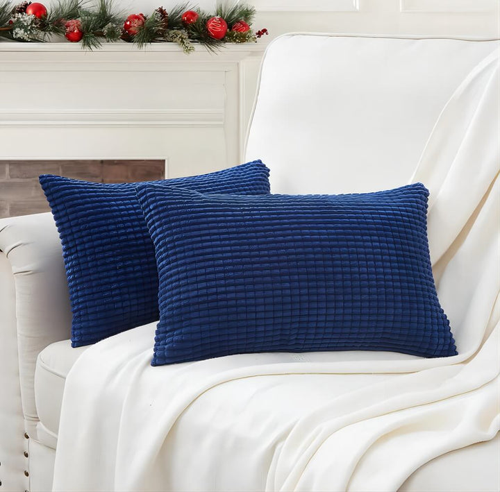 Corduroy Decorative Throw Pillow Covers